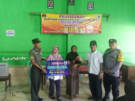 DESA KUNINGAN SALURKAN BLT DD MEMASUKI TAHAP KE 5