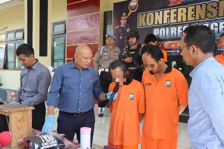 Polisi Berhasil Amankan Tersangka Pencurian Tabung Gas dan Kotak Amal di Magetan
