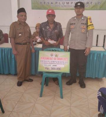DESA PLUMPUNGREJO REALISASIKAN BLT DD TAHAP KE 6, KADES: DITERIMA 33 KPM